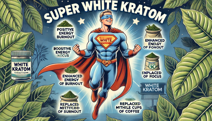 Bílý kratom superhrdina